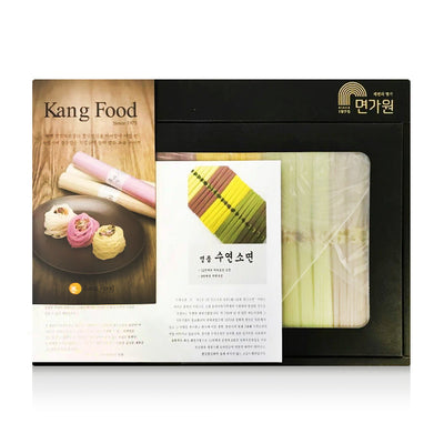 면가원 종이상자 오색 수연소면 선물세트 1kg