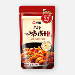 샘표 별미여행 무교동 오징어 낙지볶음 양념 130g <br/>유통기한 : 2024년 5월 21일