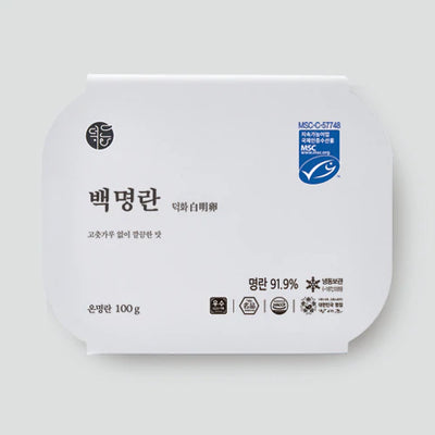 [꽃마Fresh] 덕화명란 백명란(100g x1팩)