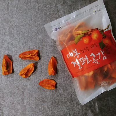 지리산 대봉감으로 만든 왕의 곶감 말랭이 500g (1주문당 4개 한정)