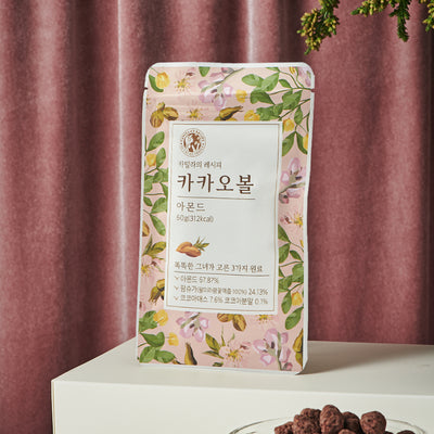 카밀라의 레시피 카카오볼 - 아몬드 60g <br/>유통기한 : 2024년 1월 20일