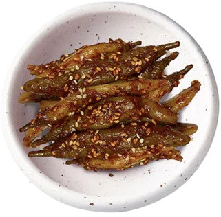 [꽃마Fresh] 맛깔난 밑반찬 풋고추 양념(1LB X1팩)
