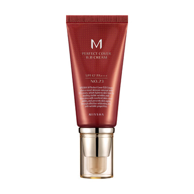 미샤 퍼펙트 커버 비비 크림 SPF42 PA+++ 23호 자연스러운 베이지