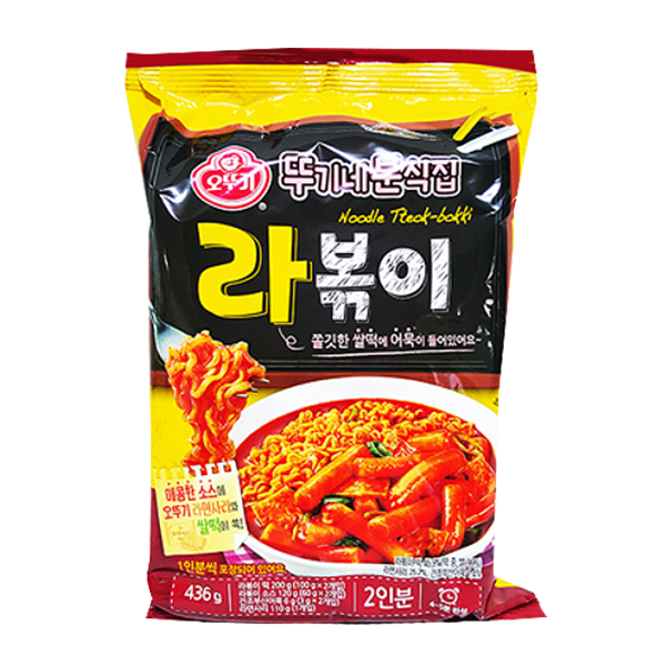 오뚜기 - 뚜기네분식집 라볶이 (상온보관) </br> 유통기한 : 2023년 3월 20일