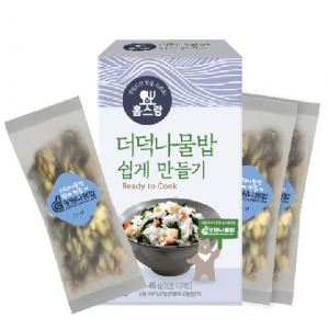 청태산농장 더덕나물밥 쉽게 만들기 45g (2인분*3팩)