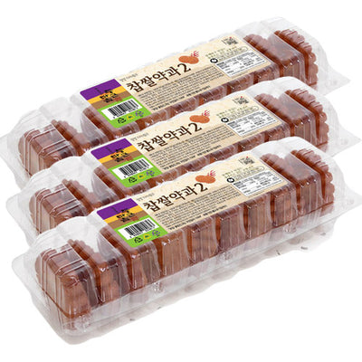 [왕궁병과] 둥근마음 찹쌀약과2 (3팩)
