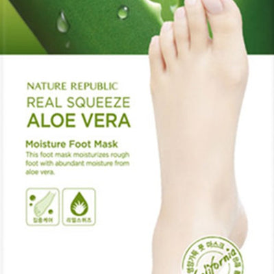 [Nature Republic] 네이처 리퍼블릭 알로에 베라 모이스처 풋 마스크