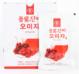 동우당 - 몸애단비 오미자차 100ml x 10포 </br> 유통기한  : 2023년 11월 30일