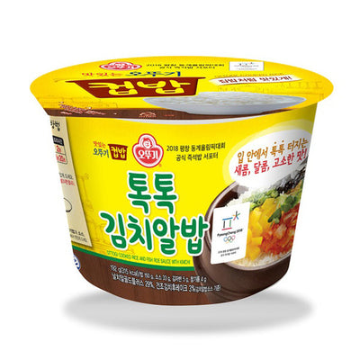 오뚜기 톡톡 김치알밥 192g-1주문당 4팩 한정<br>유통기한 : 2024년 5월 20일