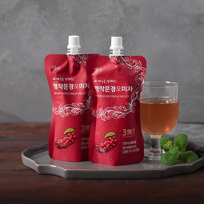 명작 - 문경오미자 120ml x 20팩 - 주문당 2박스 한정 </br> 유통기한 : 2024년 6월 3일