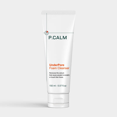P.CALM 언더포어 폼클렌저 150ml <BR/>유통기한 : 2024년 6월 16일