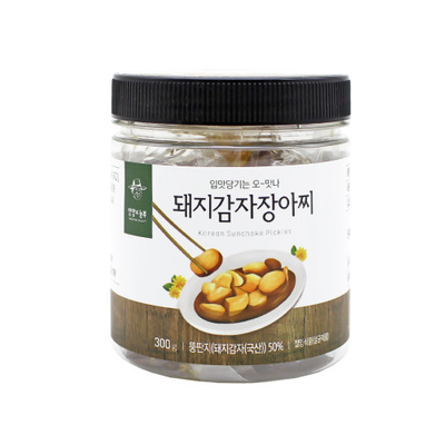[강원도] 입맛 당기는 돼지감자 장아찌 300g