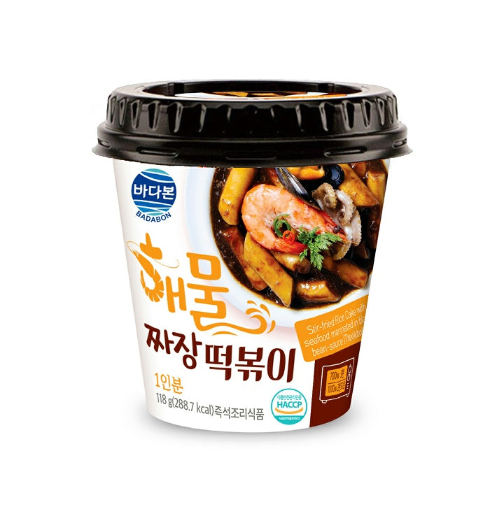 바다본 해물 짜장떡볶이 118g(1인분)* 3개