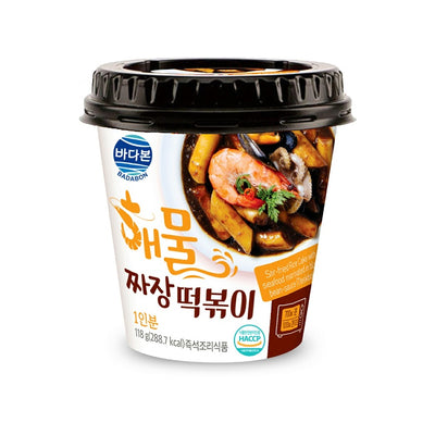 바다본 해물 짜장떡볶이 118g(1인분)* 3개