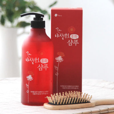 꽃마 야생화 홍화 샴푸 790ml
