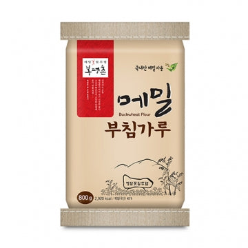 봉평촌 - 메밀부침가루 800g 유통기한: 2026년 9월 24일