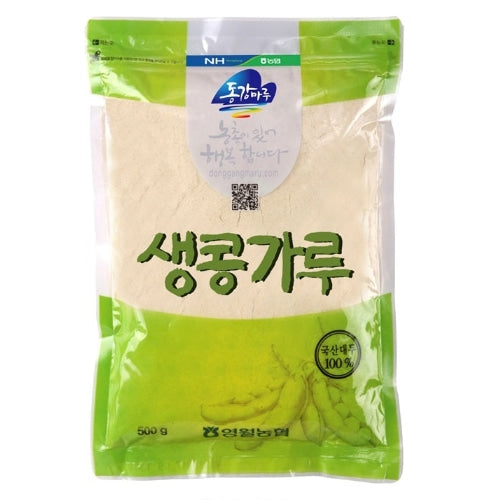동강마루 - 생콩가루 500g (국산콩 100%) </br> 유통기한 : 2024년 6월 25일