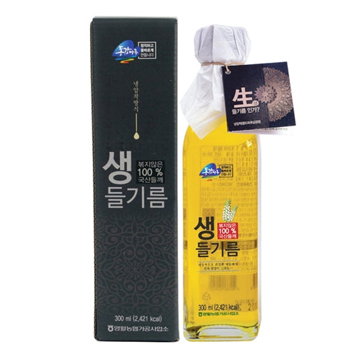 [강원도] 동강마루 생들기름 300ml (100% 국산들깨)