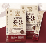 강원인삼농협 - 굿데일리 홍삼스틱 10ml x 30스틱 </br> 유통기한 : 2024년 5월 2일