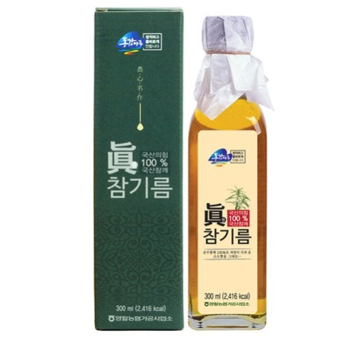 [강원도] 동강마루 진참기름 300ml (100% 국산참깨)