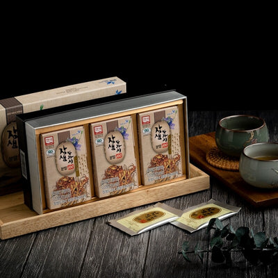 장생도라지 - 21년근 분말 100% 2g x 30포 <br>유통기한 : 2024년 3월 2일