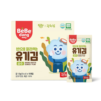 베베당 - 반으로 잘라먹는 유기김 10개입 x 1박스