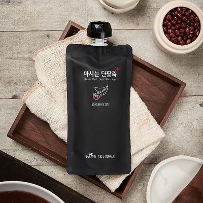 두손푸드 - 마시는 단팥죽 130g x 7팩 </br> 유통기한 : 2025년 4월 12일