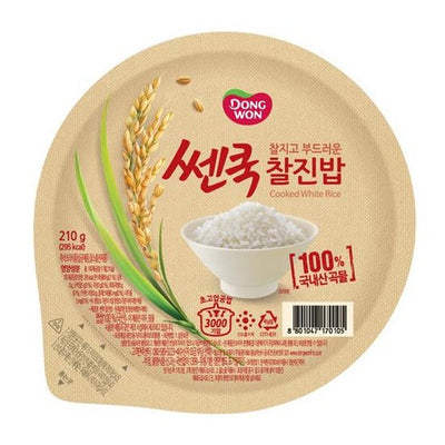 동원 찰지고 부드러운 쎈쿡 찰진밥 210g* 3개
