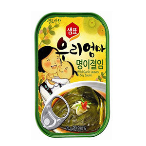샘표 - 우리엄마 명이절임 70g </br> 유통기한 : 2025년 4월 17일