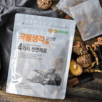 서광농협 - 국물생각 깊은맛 20g x 6 다시팩<br>유통기한 : 2026년 3월 12일