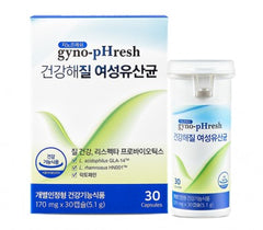 [고국배송] 지노프레쉬 건강해질 여성유산균 170mg x 30캡슐