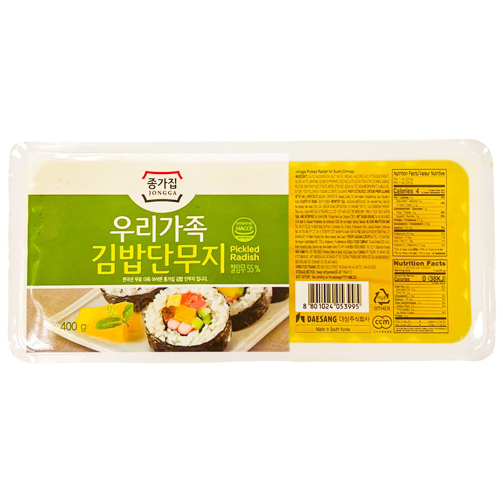 [꽃마Fresh] 종가집 우리가족 김밥용단무지 (400g)
