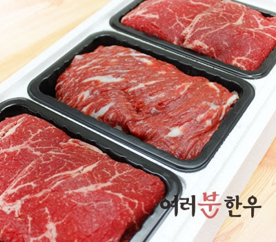 [고국배송] [장터] 한우 선물세트(국거리700g, 불고기 1.2kg)
