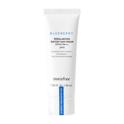 [Innisfree] 이니스프리 블루베리 리밸런싱 워터리 선크림 SPF45 PA+++ 40mL