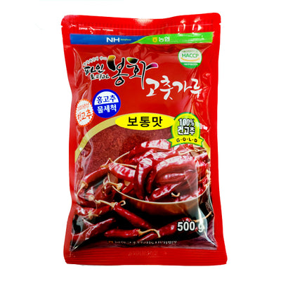 경북 봉화 2025년 햇 고춧가루 500g (보통맛)