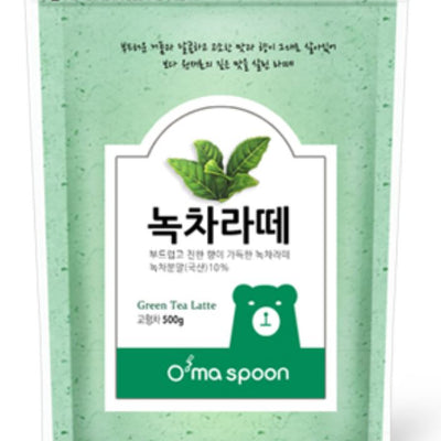 오마스푼 녹차 라떼 500g