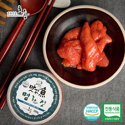 [꽃마Fresh] 효송젓갈 - 명란젓 200g
