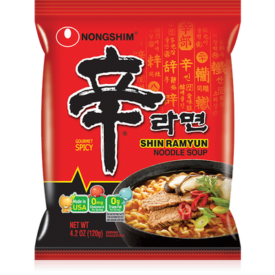 농심 신라면 120g * 4개입 멀티팩 - 1주문당 2팩 한정