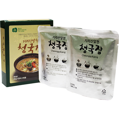 알천농원 - 지리산 알천 건조청국장 20g × 2봉 </br> 유통기한 : 2023년 5월 15일