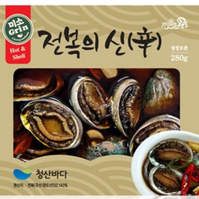 매운맛 전복장 전복의 신(껍데기포함)