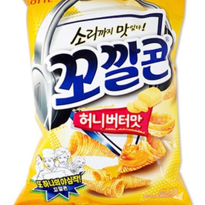[롯데 제과] 꼬깔콘 허니버터맛 132g