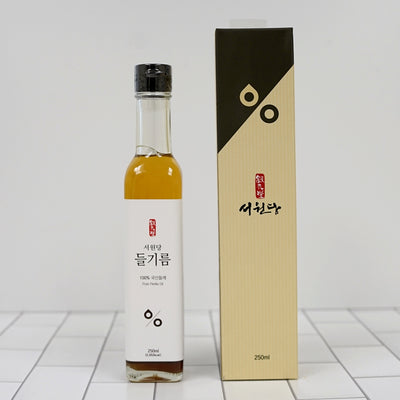 서원당 - 들기름250ml<br>유통기한 : 2027년 3월 10일