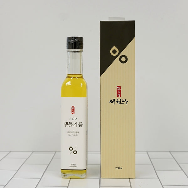 서원당 - 냉압착 생들기름 250ml<br>유통기한 : 2026년 12월 10일