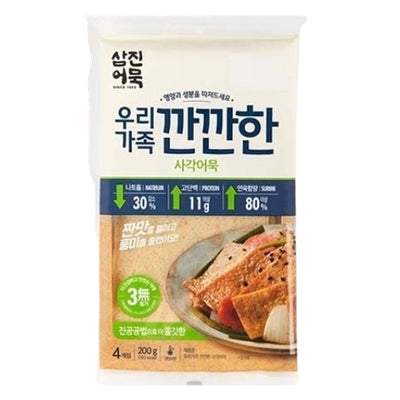 [꽃마Fresh] 우리가족 깐깐한 사각어묵 200g