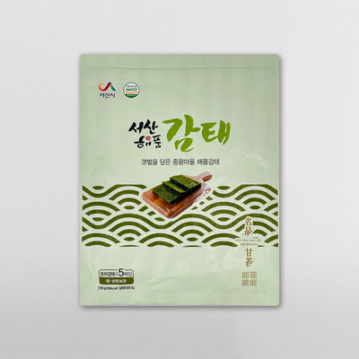 서산해품 - 조미감태 전장 5매입 </br> 유통기한 : 2023년 8월 16일