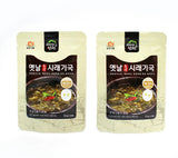 알천농원 - 즉석 시래기국 쑥맛 10g x 3봉 </br> 유통기한 : 2024년 6월 30일