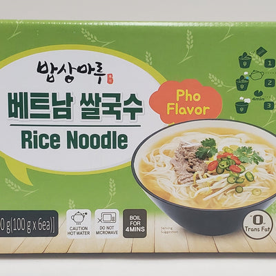 밥상마루 베트남 쌀국수 (6개 1박스) - 1주문당 1개 한정