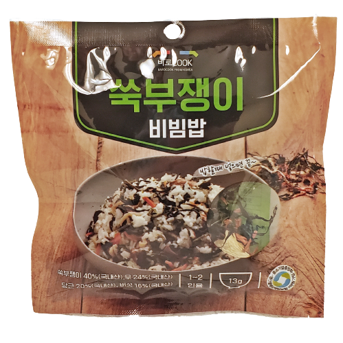 바로쿡 - 간편조리 나물 비빔밥 1봉 (옵션 선택)