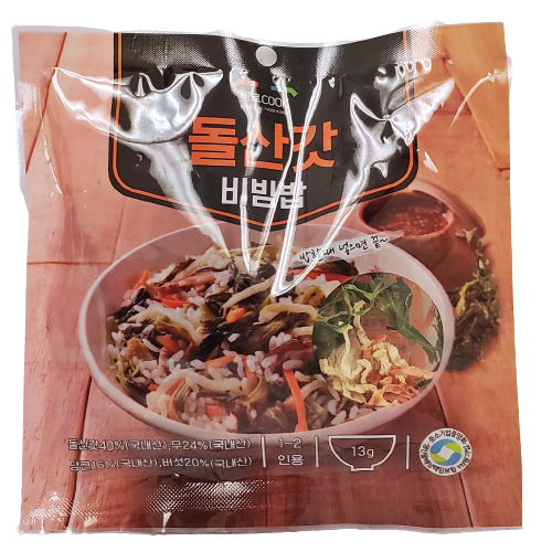 바로쿡 - 간편조리 나물 비빔밥 1봉 (옵션 선택)