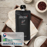 두손푸드 - 마시는 단팥죽 130g x 7팩 </br> 유통기한 : 2025년 4월 12일